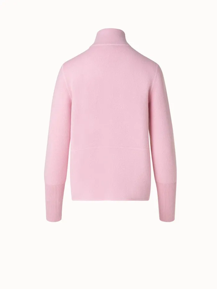 100 Cashmere Knit Cardigan Lotus Women Akris Knitwear