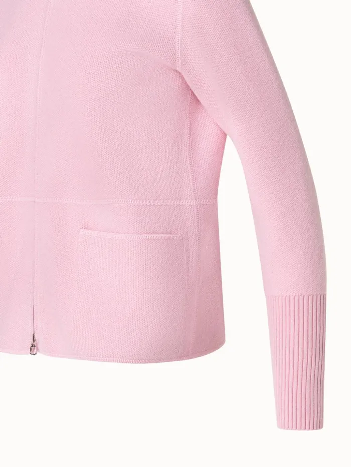100 Cashmere Knit Cardigan Lotus Women Akris Knitwear