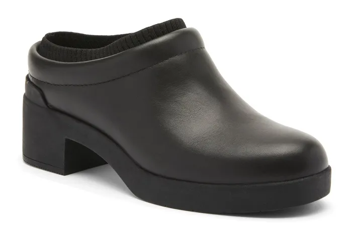 ABEO Footwear Capital Clog Black Women Clogs