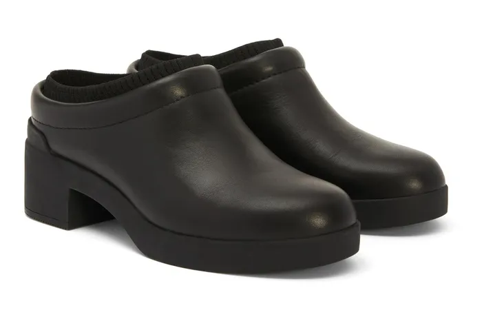 ABEO Footwear Capital Clog Black Women Clogs
