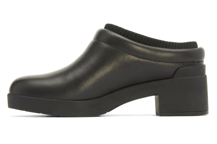 ABEO Footwear Capital Clog Black Women Clogs