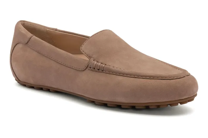 ABEO Footwear Harbor Dark Beige Nubuck Women Dress
