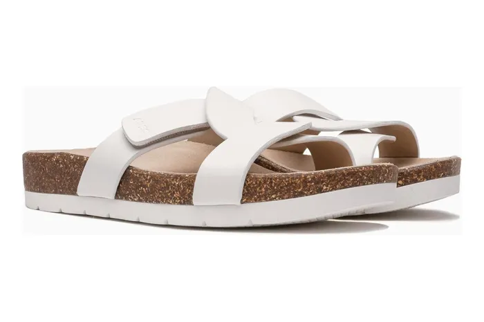 ABEO Footwear Lanai Slide Bright White Women Sandals ABEO Footwear Lanai Slide Bright White Women Sandals
