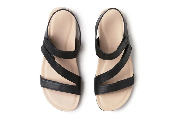 ABEO Footwear Oasis Sandal Black Women Sandals