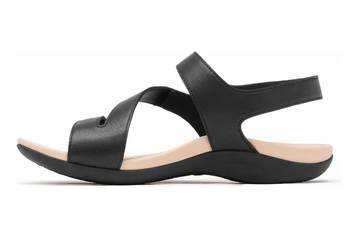 ABEO Footwear Oasis Sandal Black Women Sandals