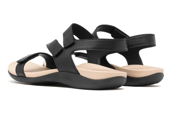 ABEO Footwear Oasis Sandal Black Women Sandals
