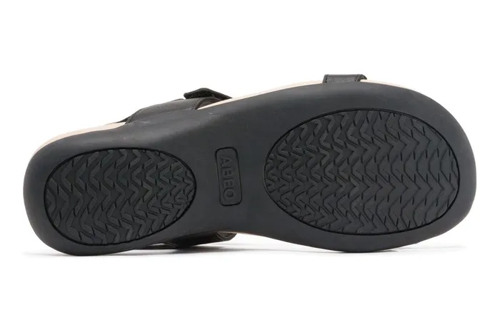 ABEO Footwear Oasis Sandal Black Women Sandals