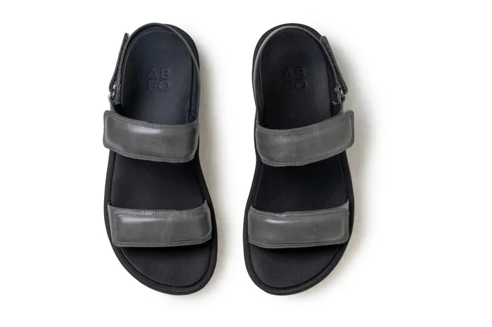 ABEO Footwear Paseo Sandal Pewter Women Sandals