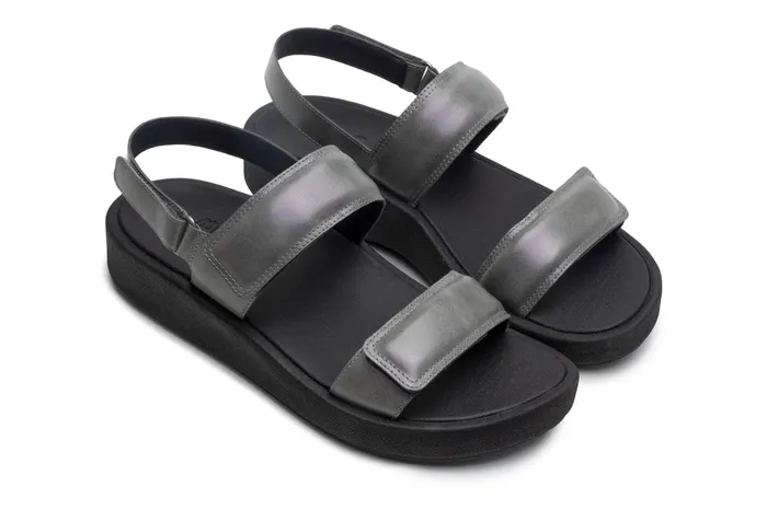 ABEO Footwear Paseo Sandal Pewter Women Sandals