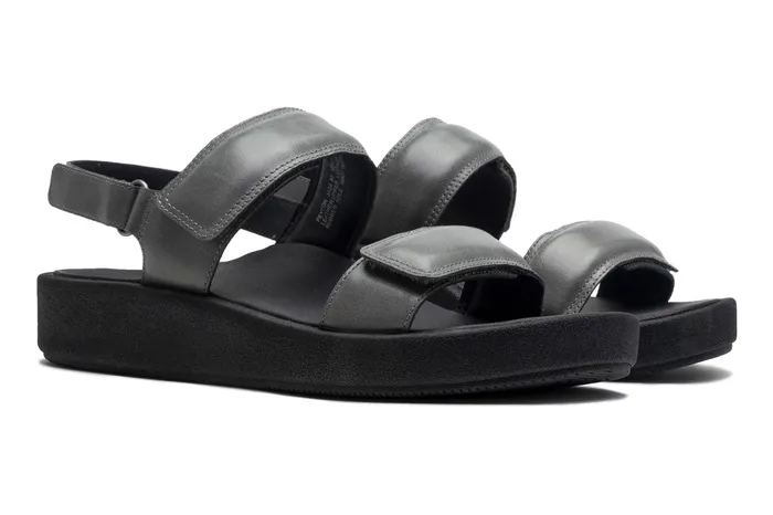 ABEO Footwear Paseo Sandal Pewter Women Sandals