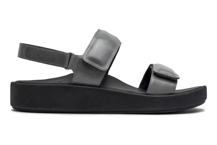 ABEO Footwear Paseo Sandal Pewter Women Sandals