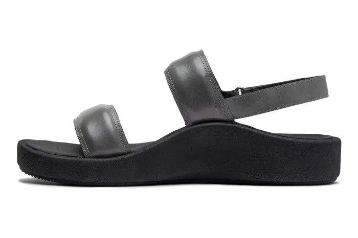 ABEO Footwear Paseo Sandal Pewter Women Sandals