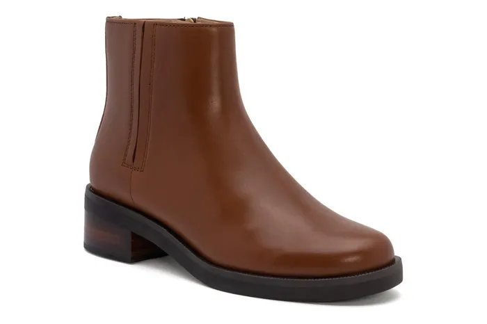 ABEO Footwear Traverse Ankle Dark Tan Women Boots