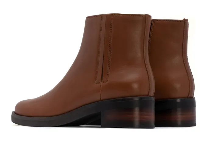 ABEO Footwear Traverse Ankle Dark Tan Women Boots