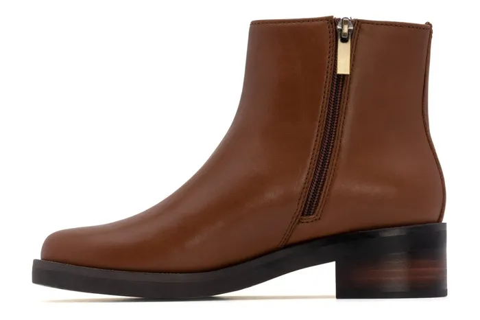 ABEO Footwear Traverse Ankle Dark Tan Women Boots