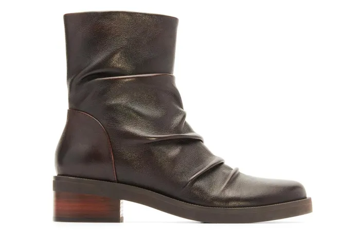 ABEO Footwear Traverse Scrunch Burgundy Women Boots