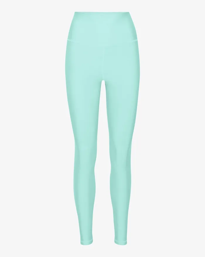 Active HighRise Legging 8211 Teal Blue Leggings Colorfulstandard Women