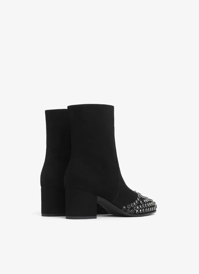 Alaa Boots and Ankle Boots LOW BOOTS IN STRASS SUEDE GOATSKIN Black 8211 Women Alaa Boots and Ankle Boots LOW BOOTS IN STRASS SUEDE GOATSKIN Black 8211 Women