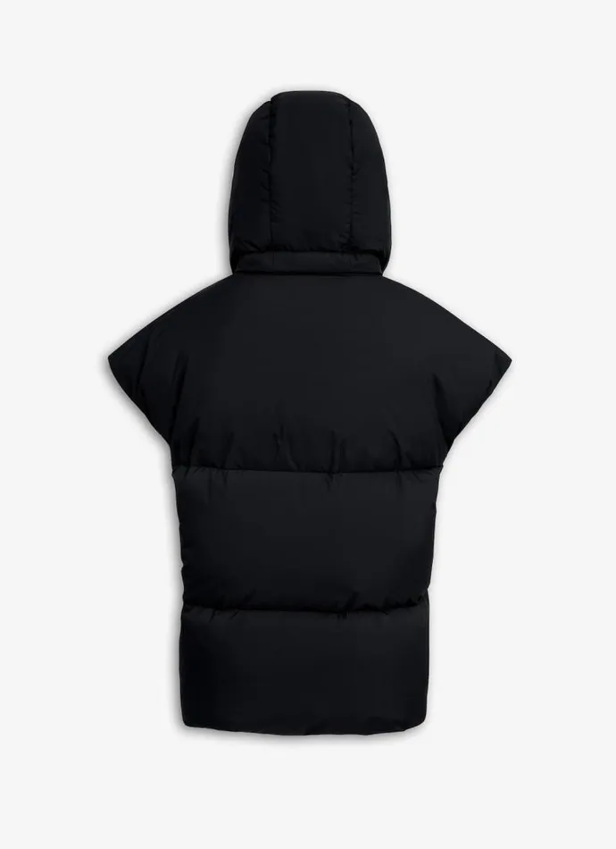 Alaa Coats and Jackets PUFFER VEST Black 8211 Women