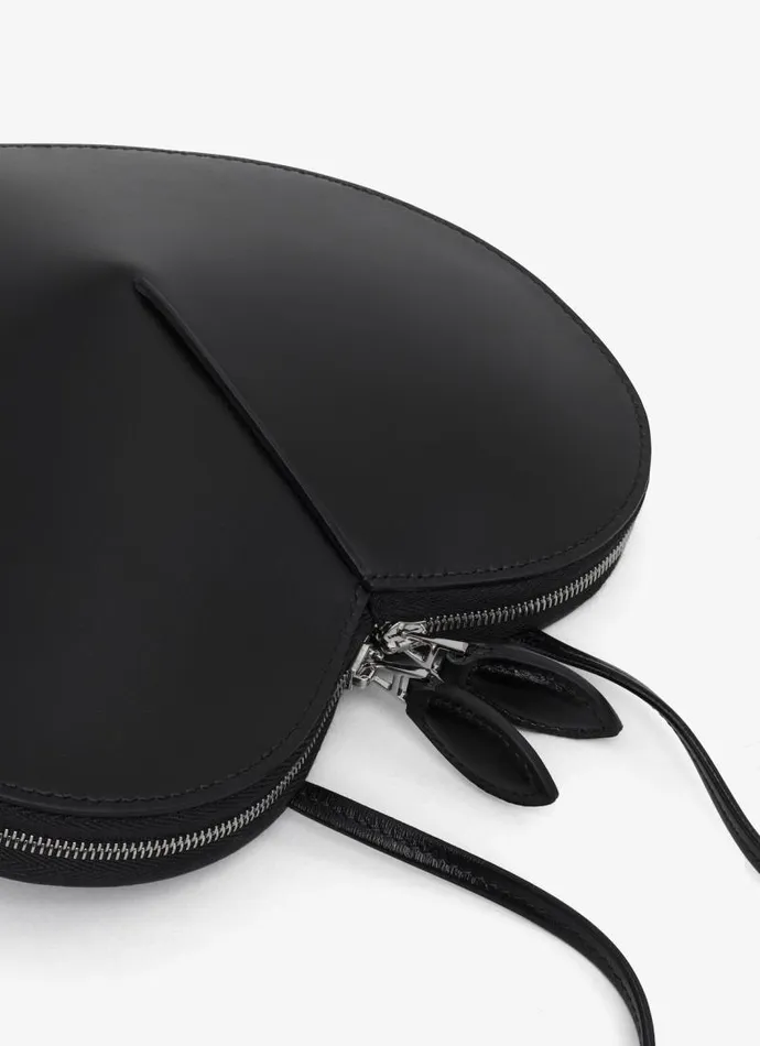 Alaa CrossBody Bags LE CUR BAG IN CALFSKIN Black 8211 Women
