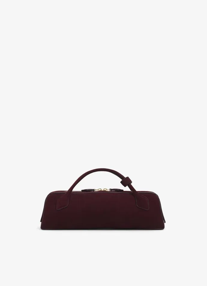 Alaa CrossBody Bags LE TECKEL CLUTCH IN SUEDE GOATSKIN Red 8211 Women