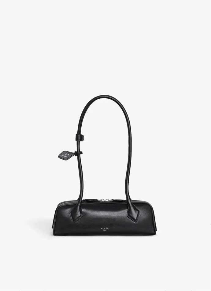 Alaa CrossBody Bags LE TECKEL SMALL BAG IN GOATSKIN Black 8211 Women