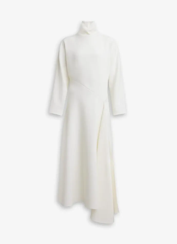 Alaa Dresses FLUID ASYMMETRIC DRESS White 8211 Women