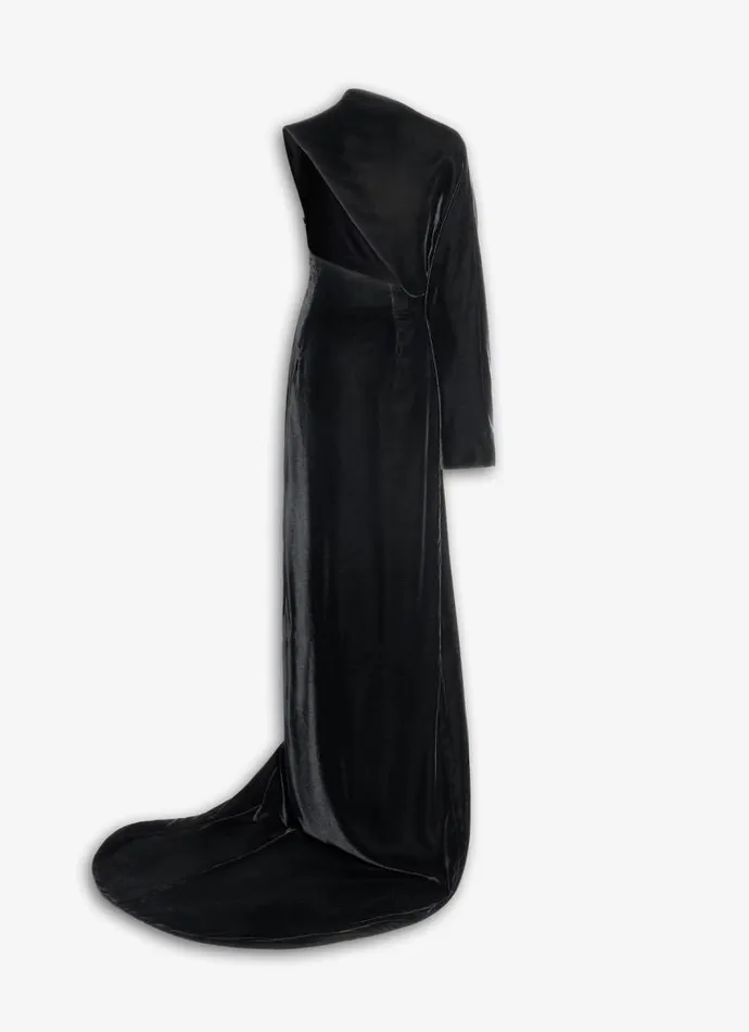 Alaa Dresses LONG VELVET DRESS 8211 Women Alaa Dresses LONG VELVET DRESS 8211 Women
