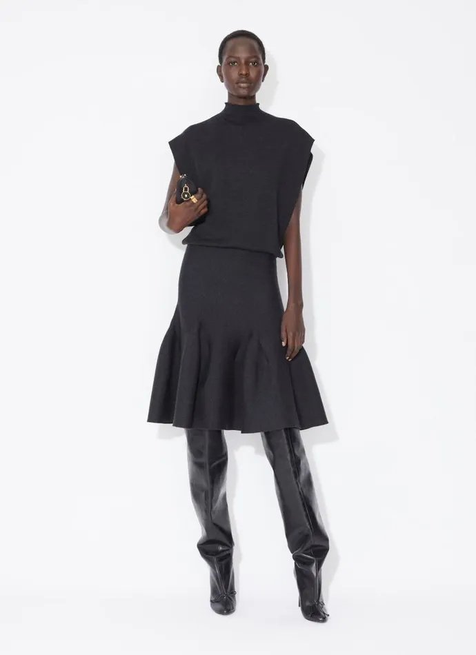 Alaa Knitwear SQUARE KNIT BODY Black 8211 Women Alaa Knitwear SQUARE KNIT BODY Black 8211 Women