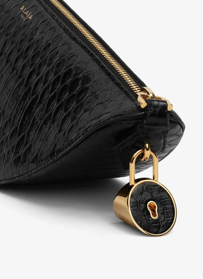 Alaa Mini Bags LE DEMICUR CLUTCH IN PYTHON 8211 Women Alaa Mini Bags LE DEMICUR CLUTCH IN PYTHON 8211 Women