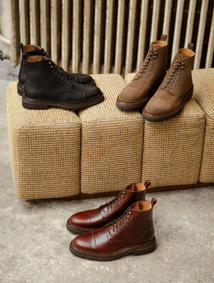 Alan Coffee Liqueur Men Bobbies Boots