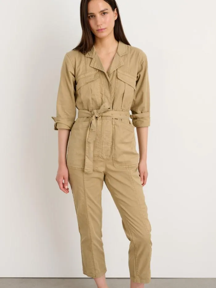 Alex Mill Jumpsuits Expedition Jumpsuit In Washed Twill Vintage Khaki 8211 Women