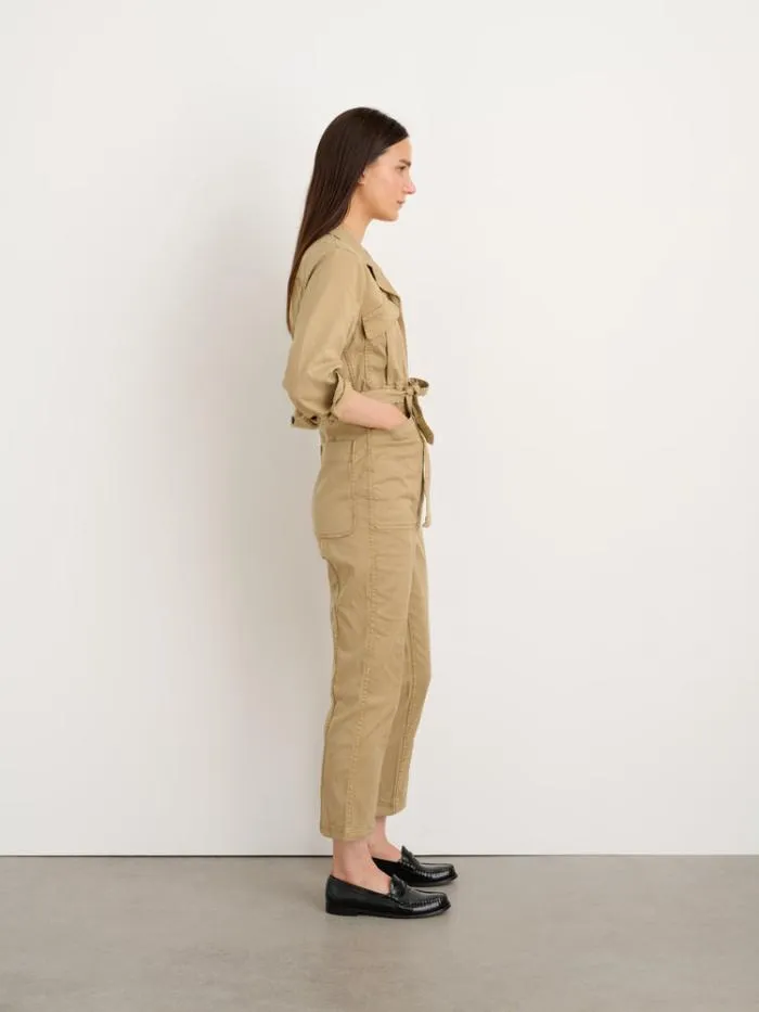 Alex Mill Jumpsuits Expedition Jumpsuit In Washed Twill Vintage Khaki 8211 Women