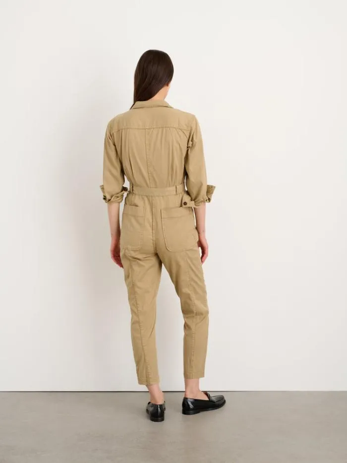 Alex Mill Jumpsuits Expedition Jumpsuit In Washed Twill Vintage Khaki 8211 Women