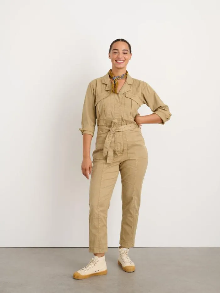Alex Mill Jumpsuits Expedition Jumpsuit In Washed Twill Vintage Khaki 8211 Women