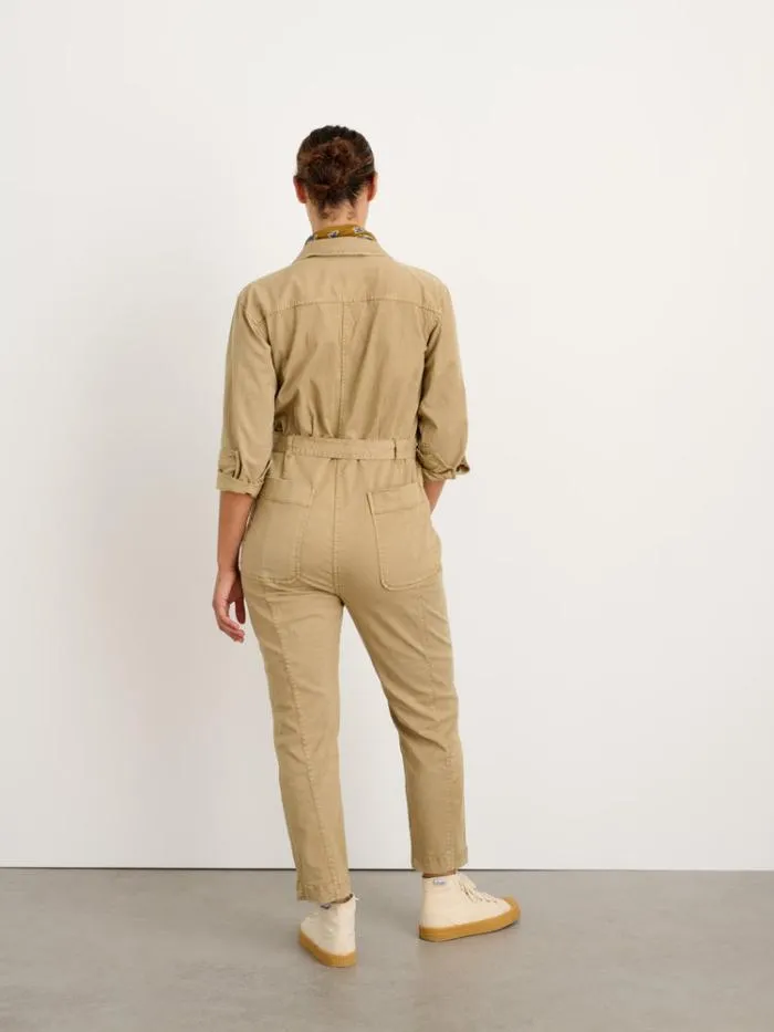 Alex Mill Jumpsuits Expedition Jumpsuit In Washed Twill Vintage Khaki 8211 Women