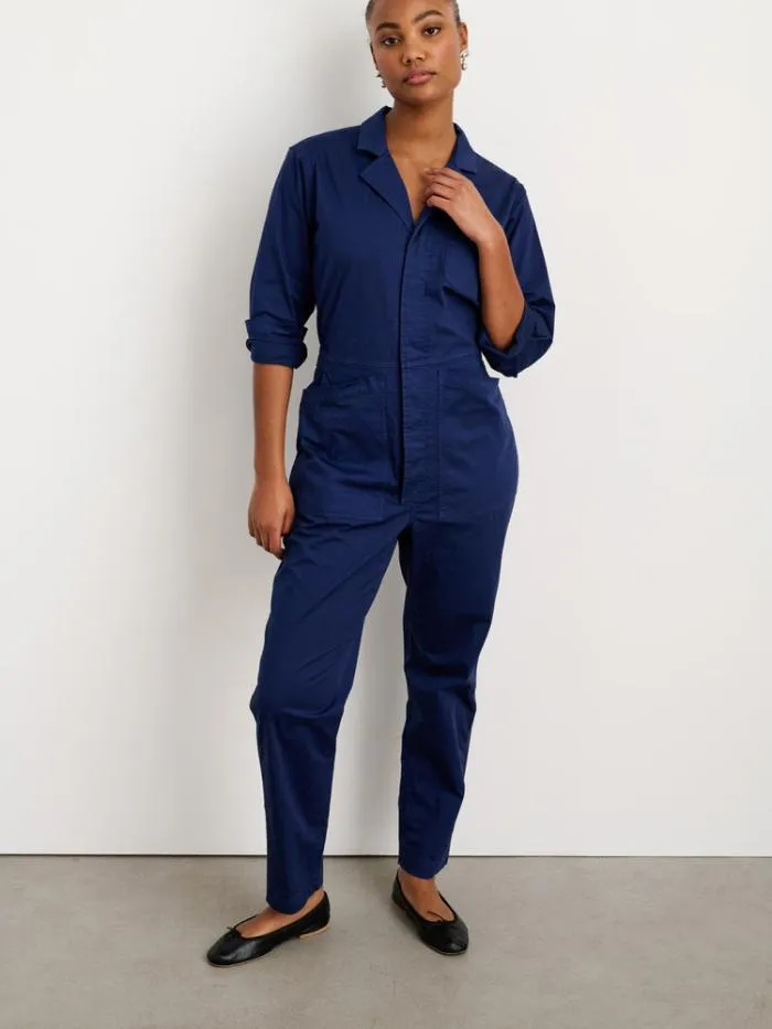 Alex Mill Jumpsuits Standard Jumpsuit In Long Inseam Dark Navy 8211 Women
