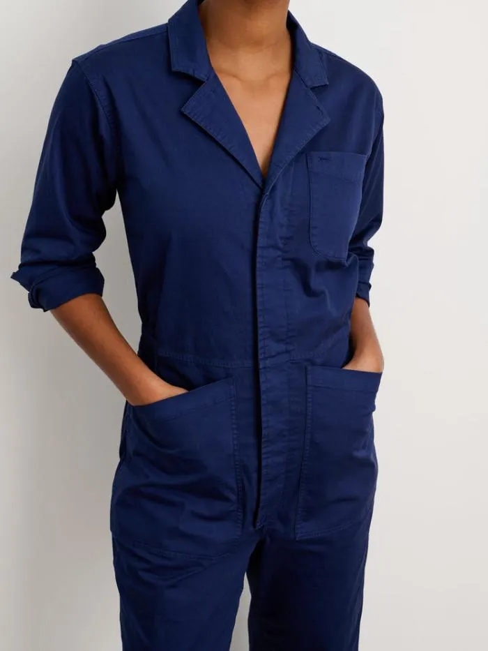 Alex Mill Jumpsuits Standard Jumpsuit In Long Inseam Dark Navy 8211 Women
