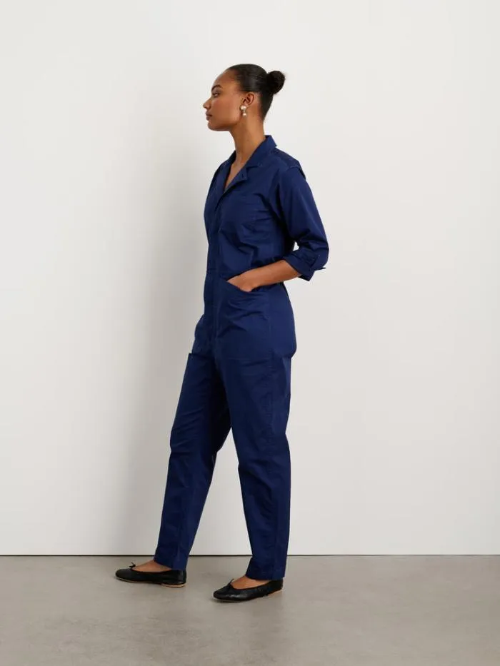 Alex Mill Jumpsuits Standard Jumpsuit In Long Inseam Dark Navy 8211 Women