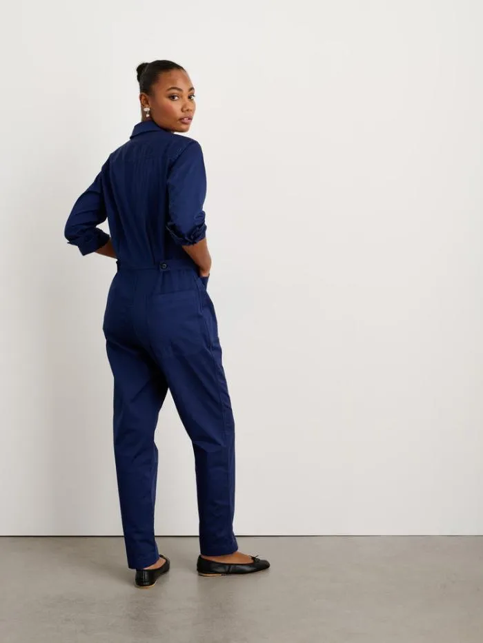 Alex Mill Jumpsuits Standard Jumpsuit In Long Inseam Dark Navy 8211 Women