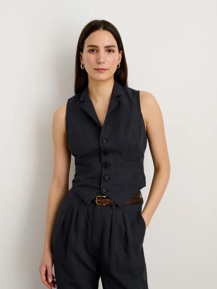 Alex Mill Pants Double Pleat Pant In Twill Washed Black 8211 Women