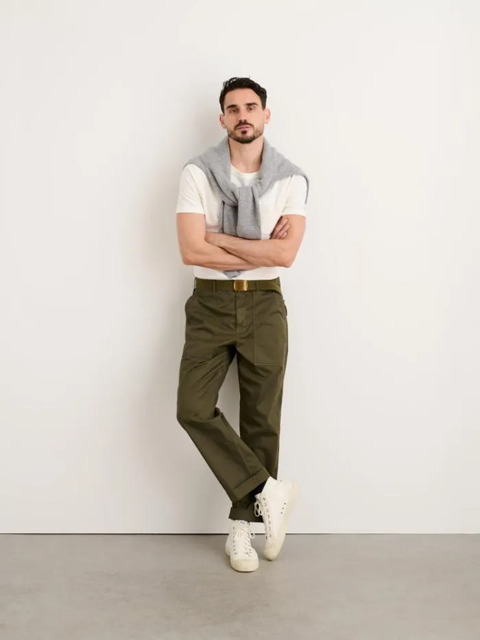 Alex Mill Pants Field Chino Military Olive 8211 Men