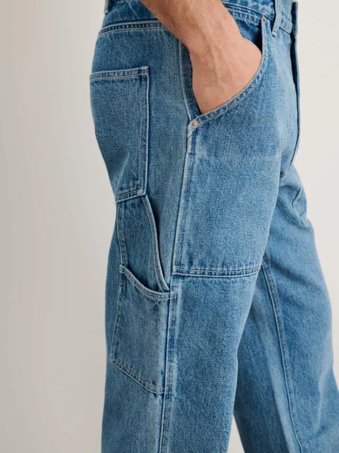 Alex Mill Pants Painter Pant In Vintage Wash Denim Vintage Wash 8211 Men