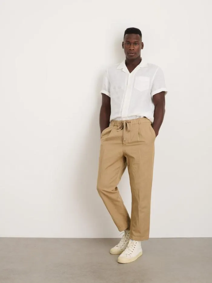 Alex Mill Pants Pull On Pant In Cotton Linen Vintage Khaki 8211 Men