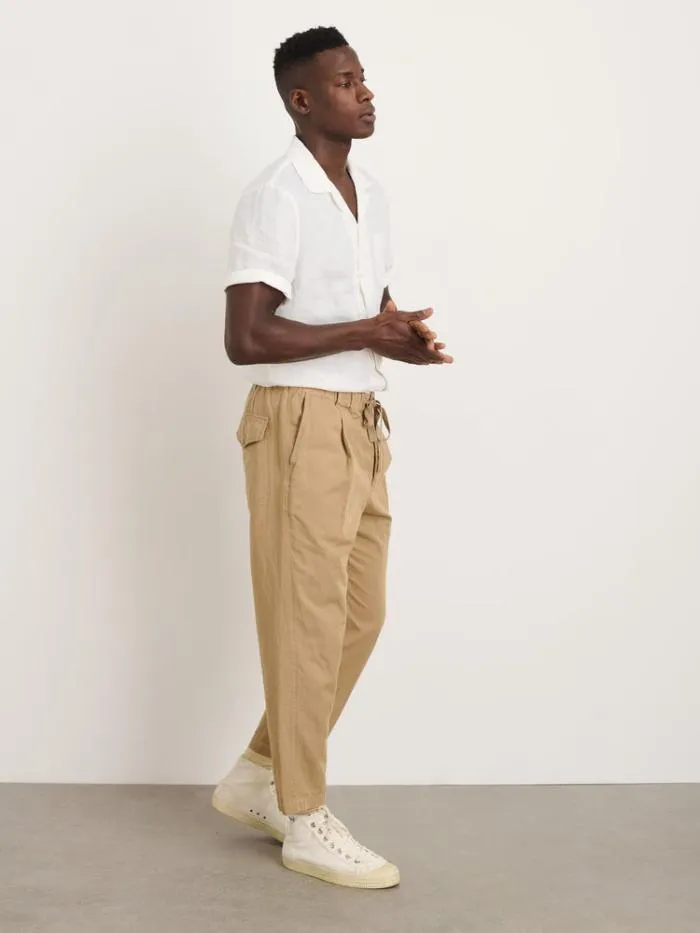 Alex Mill Pants Pull On Pant In Cotton Linen Vintage Khaki 8211 Men