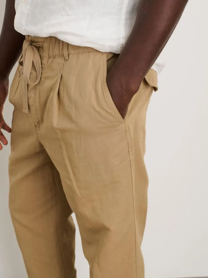 Alex Mill Pants Pull On Pant In Cotton Linen Vintage Khaki 8211 Men
