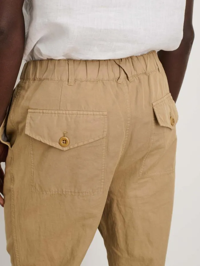 Alex Mill Pants Pull On Pant In Cotton Linen Vintage Khaki 8211 Men