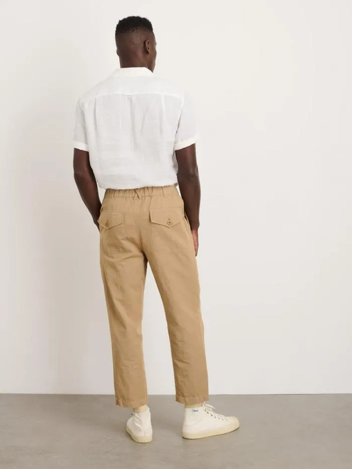 Alex Mill Pants Pull On Pant In Cotton Linen Vintage Khaki 8211 Men