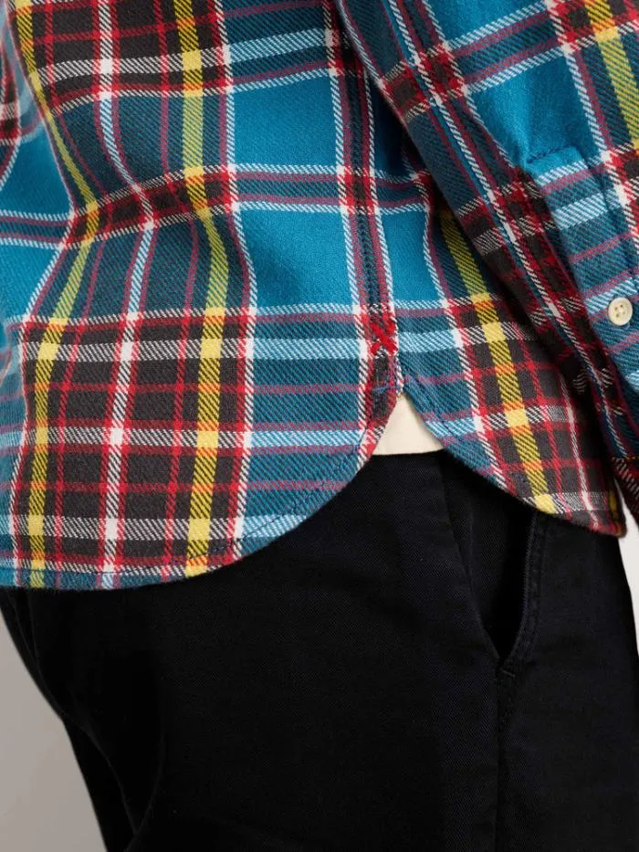 Alex Mill Shirts Chore Shirt In Blue Plaid Flannel 8211 Men