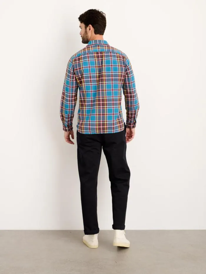 Alex Mill Shirts Chore Shirt In Blue Plaid Flannel 8211 Men